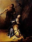 Rembrandt - Samson And Delilah painting